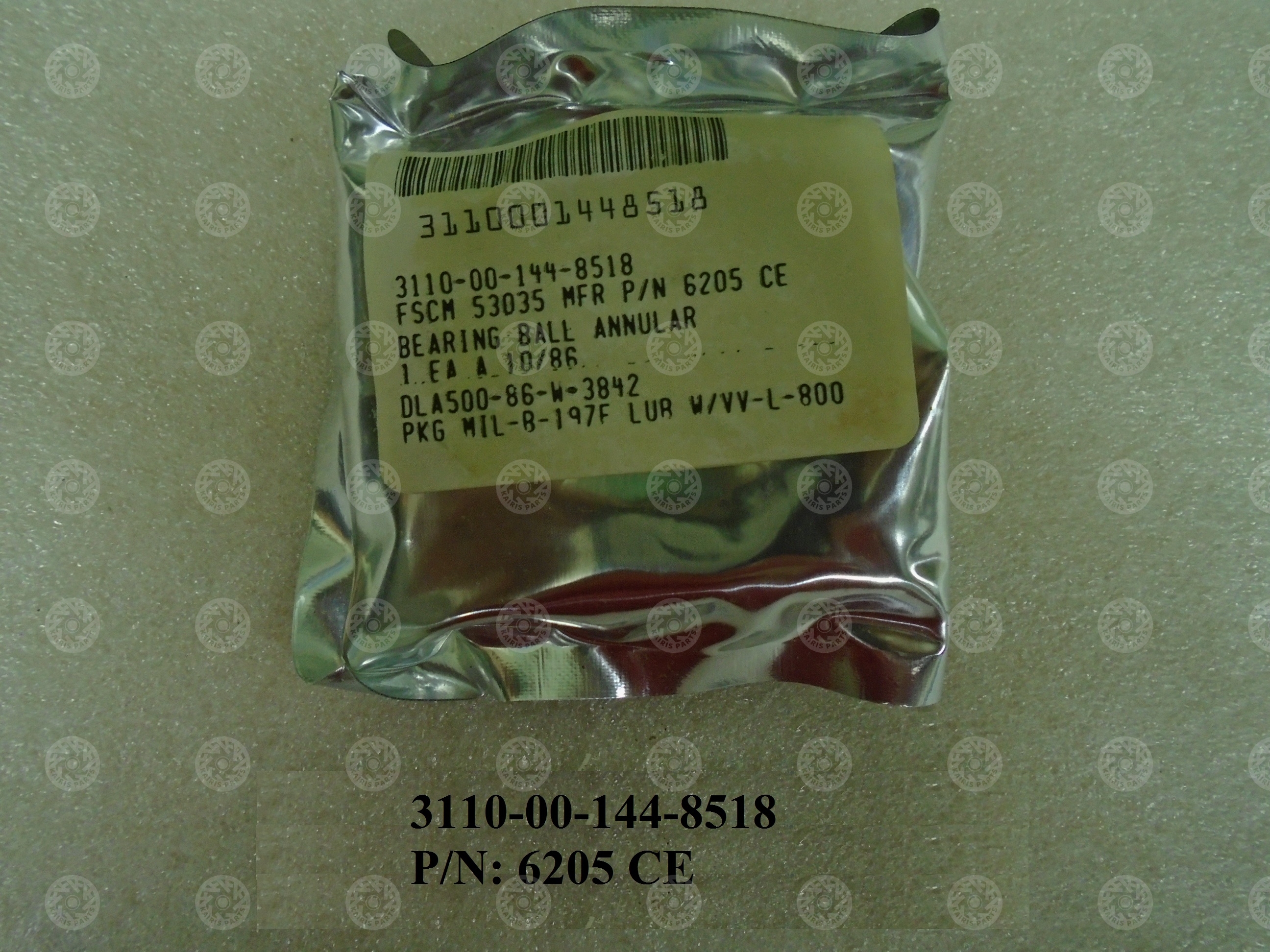 Kkairis-Depot-NSN-3110-00-144-8518