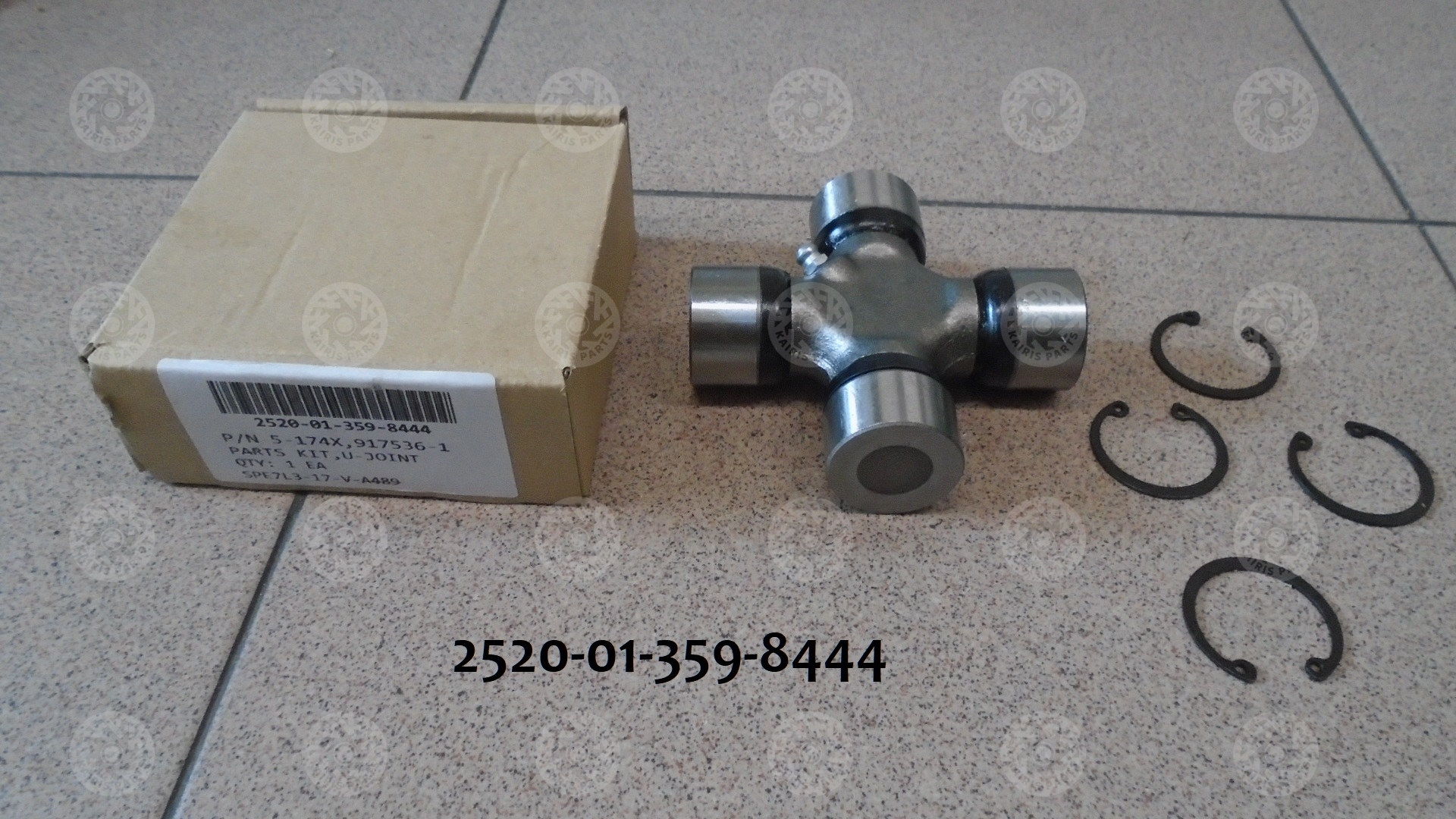 UNIVERSAL JOINT,VEHICULAR NSN: 2520-01-359-8444 - Kairis military parts